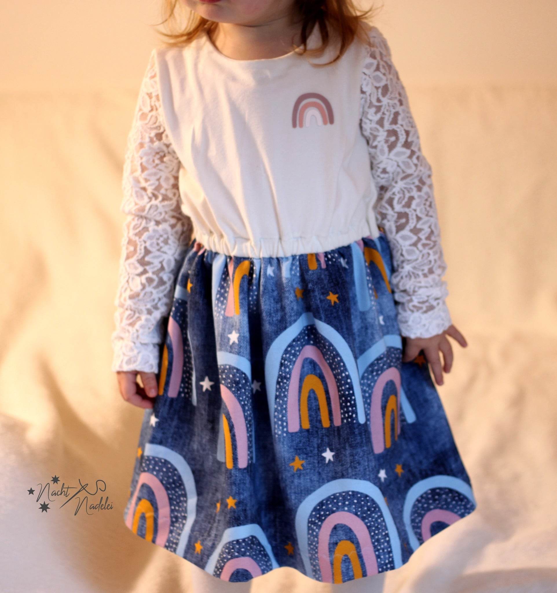 Schnittmuster Wildblume – Oberteil, Tunika oder Kleid | PDF-Download | Größen 86-134 - Sewando