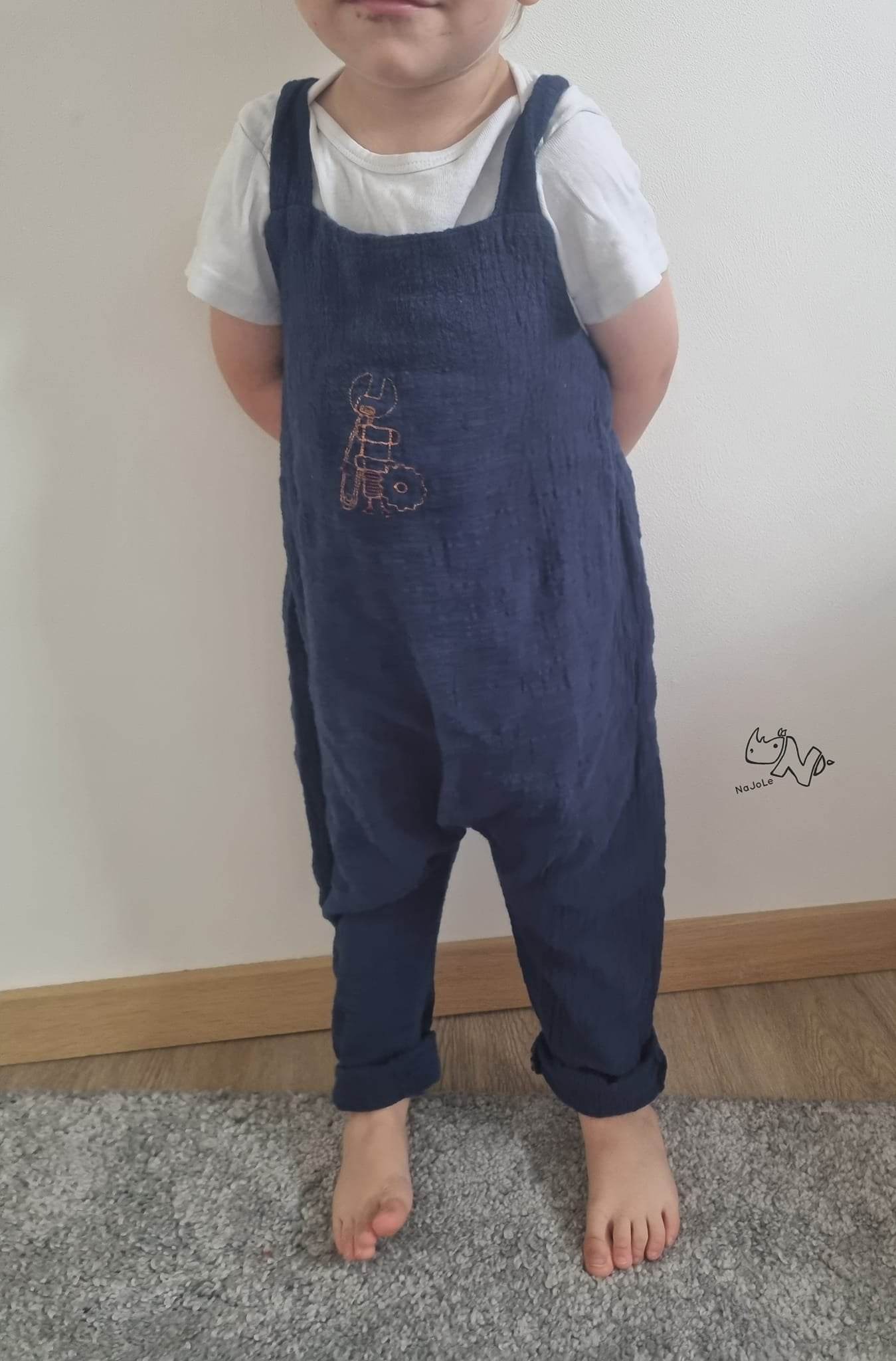 Schnittmuster Romper Solskin Gr. 56-140 - Sewando