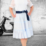 Nähanleitung Damen Rock Juliska Gr. 34-54 - Sewando