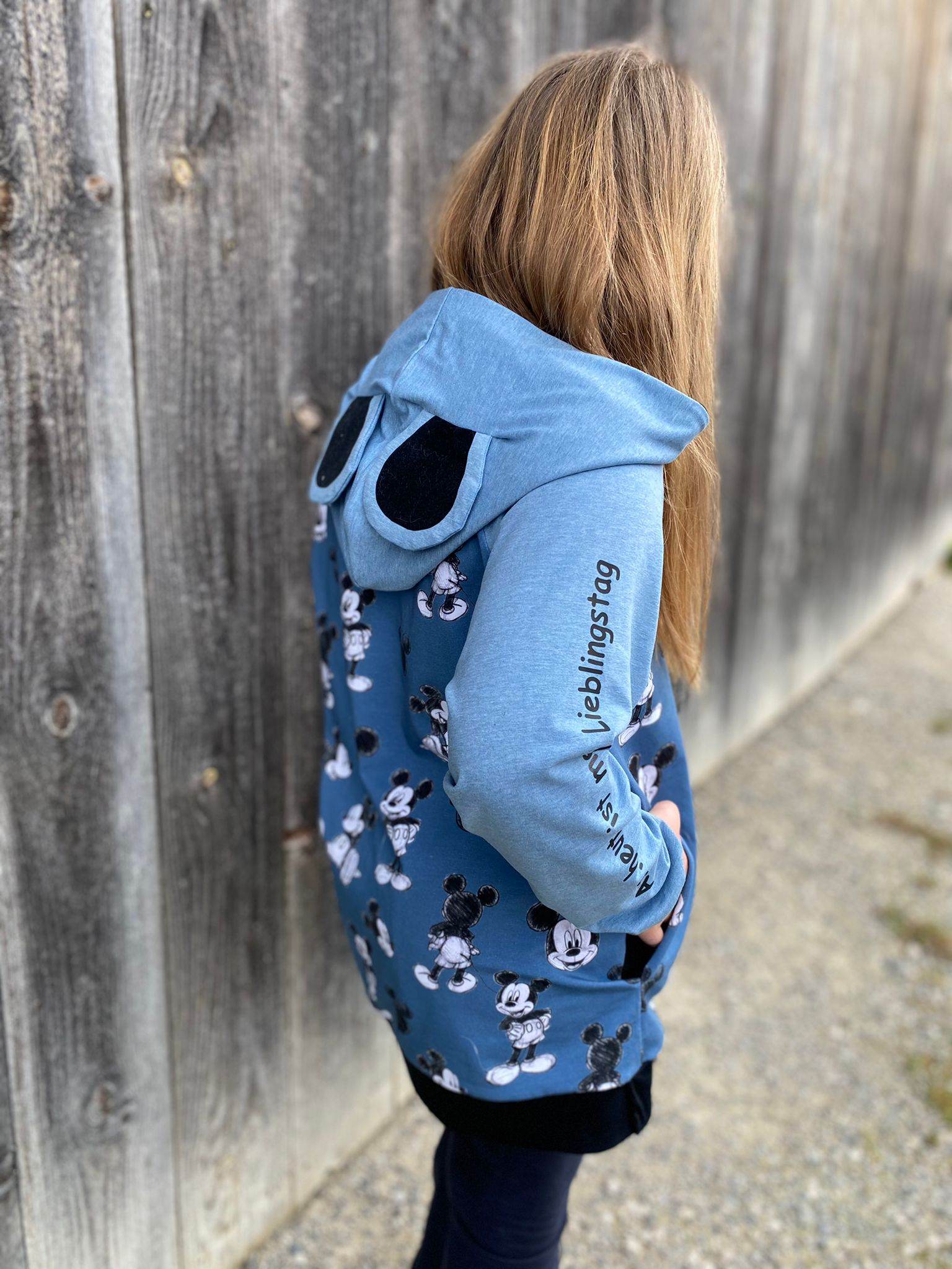 Schnittmuster Hoodie Mika – wandelbarer Kinder-Kapuzenpullover (Gr. 98–146) - Sewando