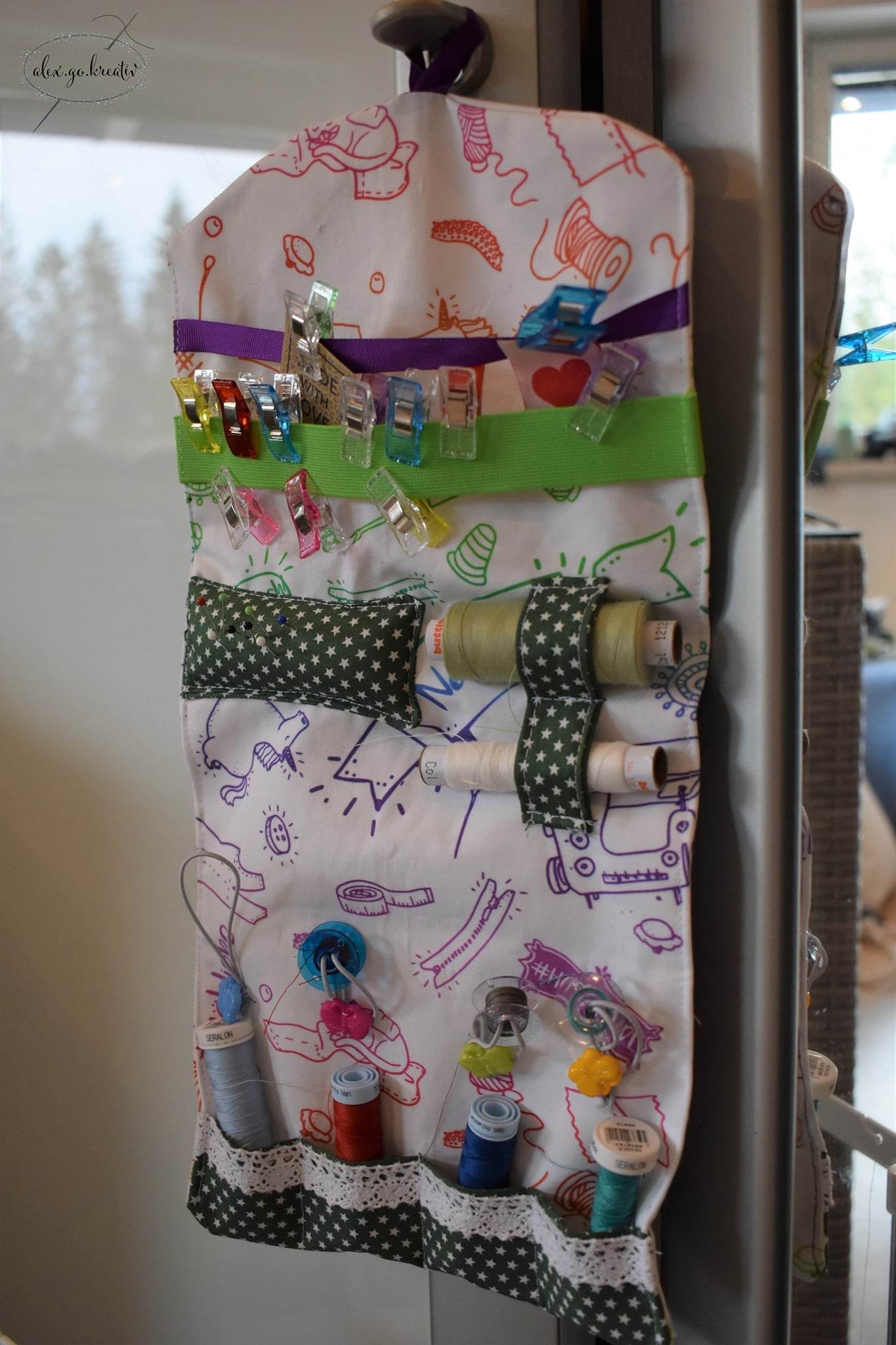 KlimBim Utensilo in 3 Größen (Haarschmuck, Spielsachen, Kosmetik, Medikamente) Schnittmuster - Sewando