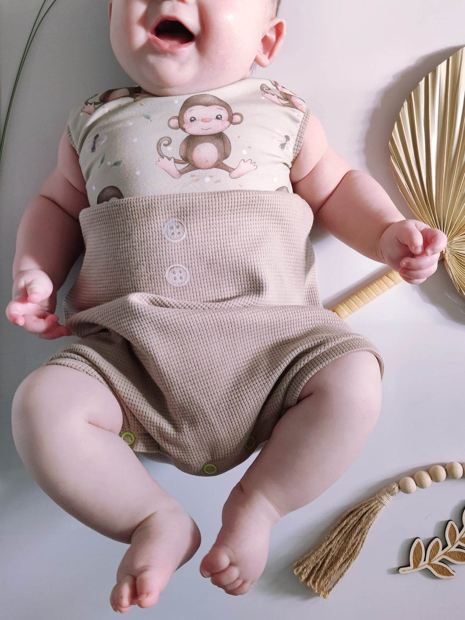 Sommerstrampler Aileen, Schnittmuster Grösse 50-104 - Sewando