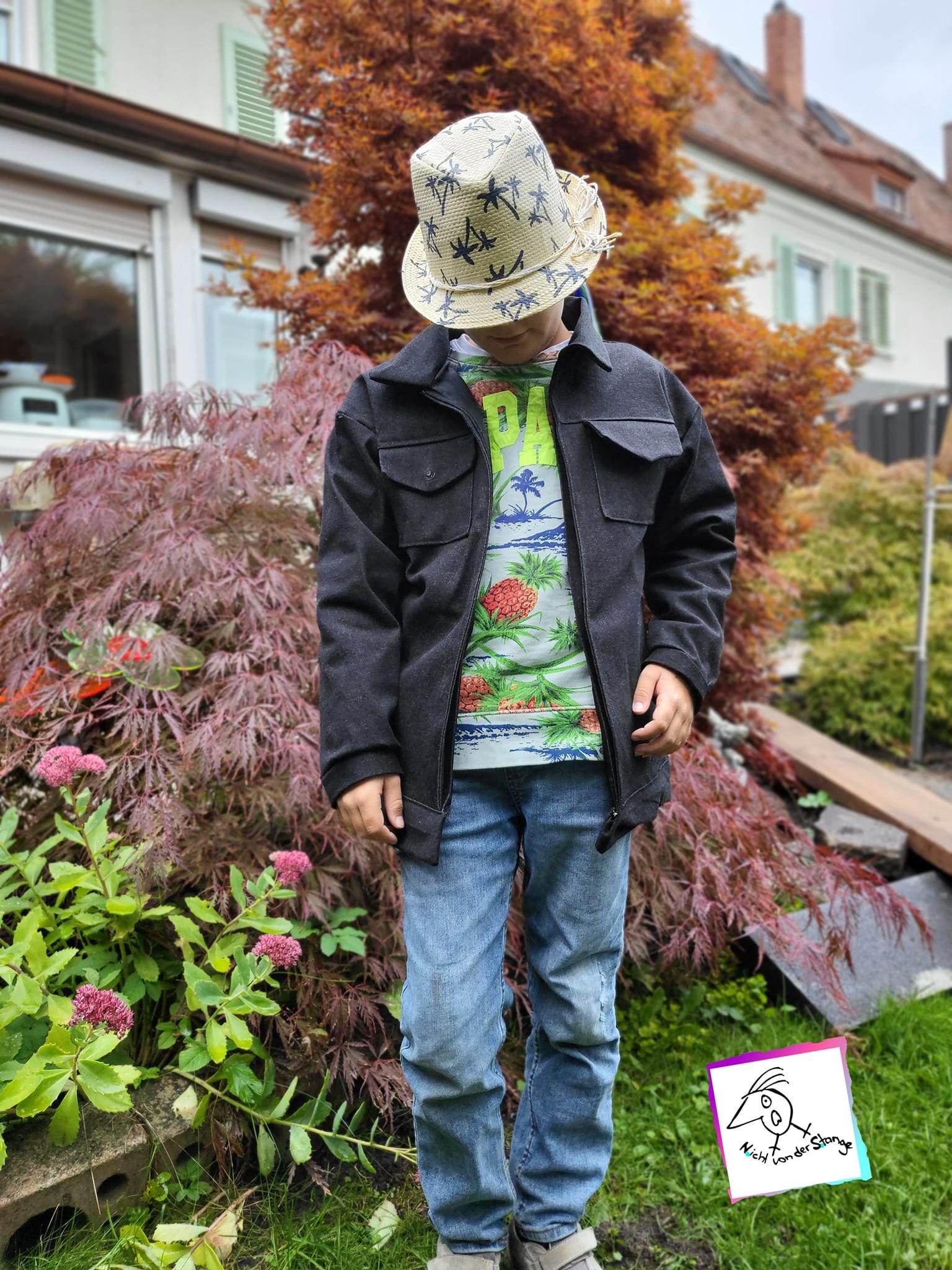 Schnittmuster Kinderjacke Boxy Gr. 74-164 - Sewando