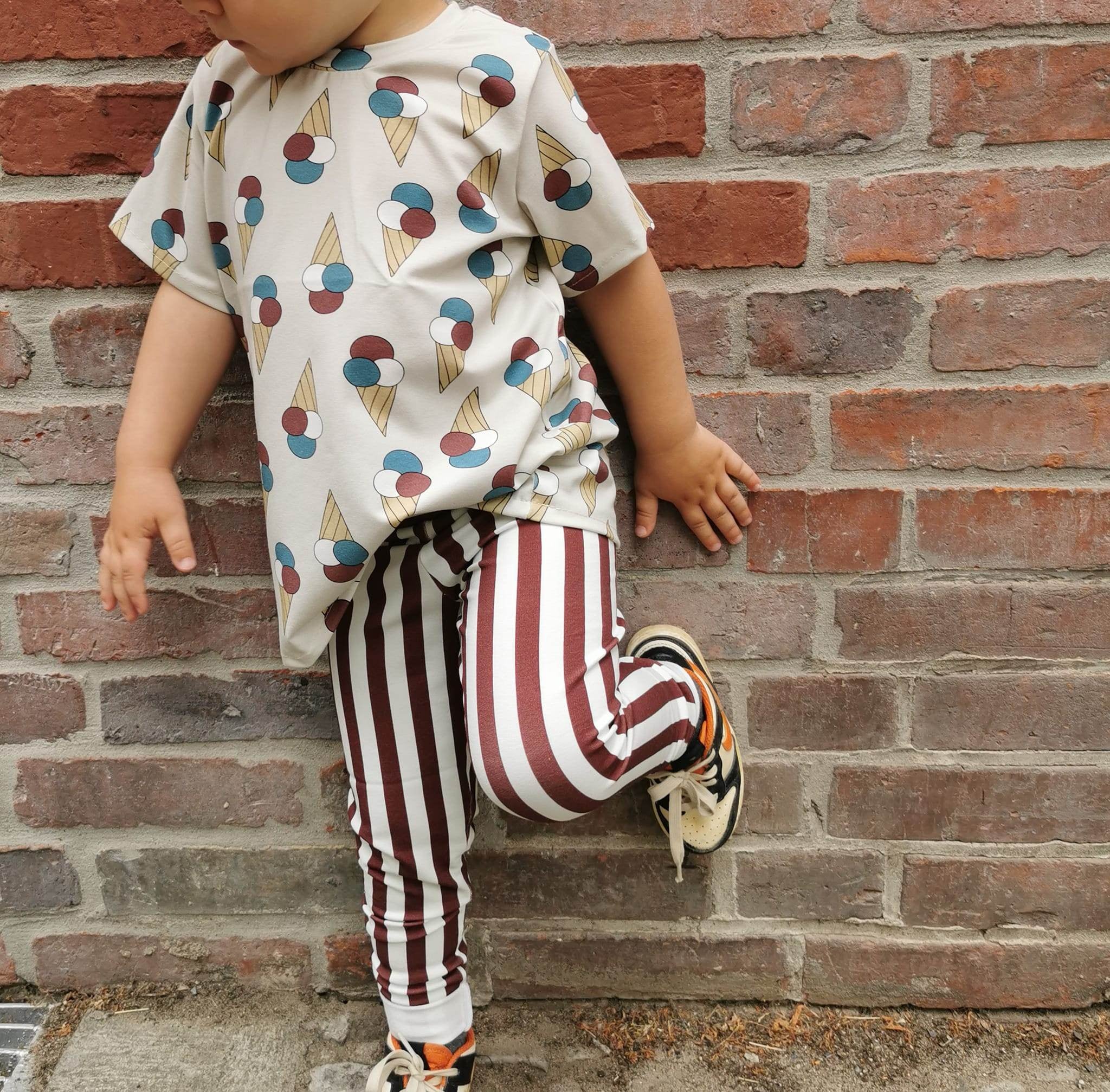 Schnittmuster Kinderleggins Gr. 56-140 - Sewando