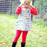 Schnittmuster timtom No.27 Raglantunika mit vorne-wie-hinten-Ausschnitt in zwei Weiten Gr. 80-140 - Sewando