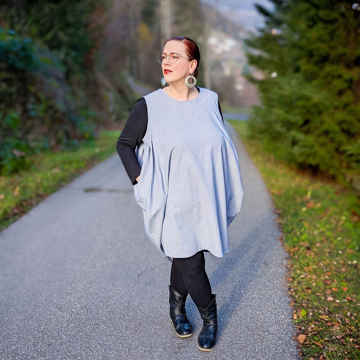 Schnittmuster Kleid Tonttu – Größen 32 – 60 - Sewando