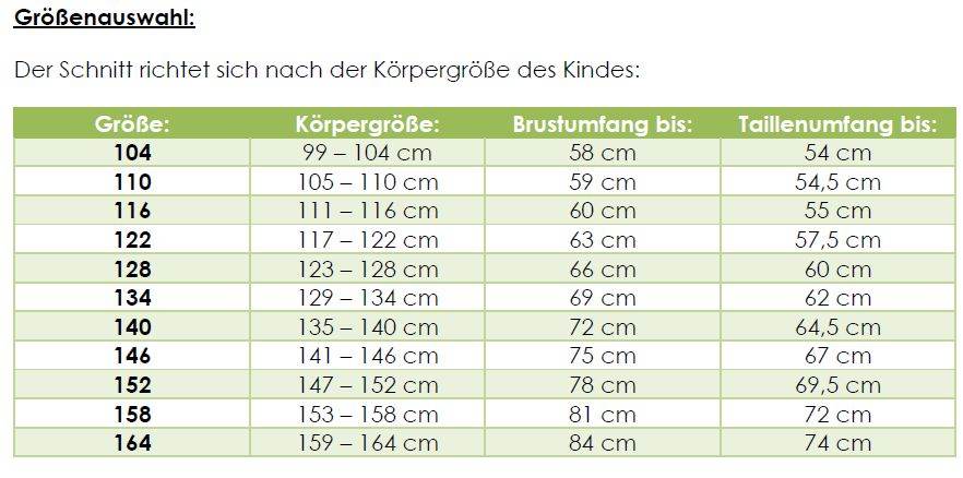 Kleid NOVA Gr. 104 - 164 inkl. A0 - Sewando