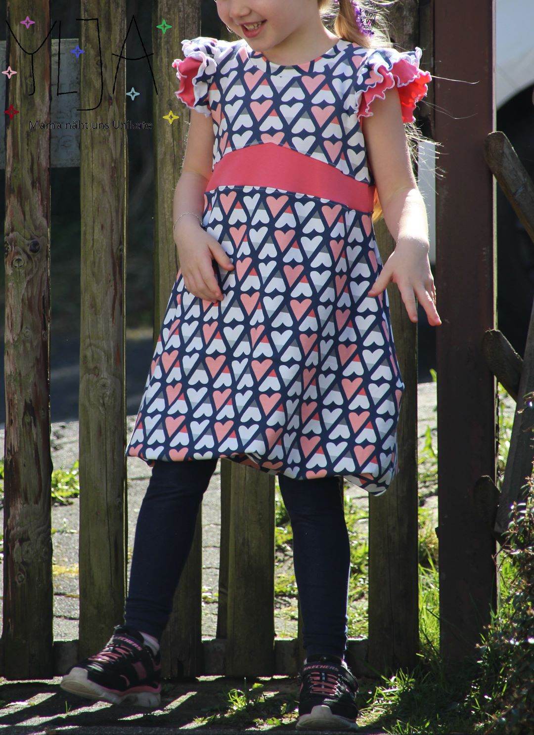 Happy Jassika - Gr 74-164 - Ballontunika + Kleid Schnittmuster - Sewando
