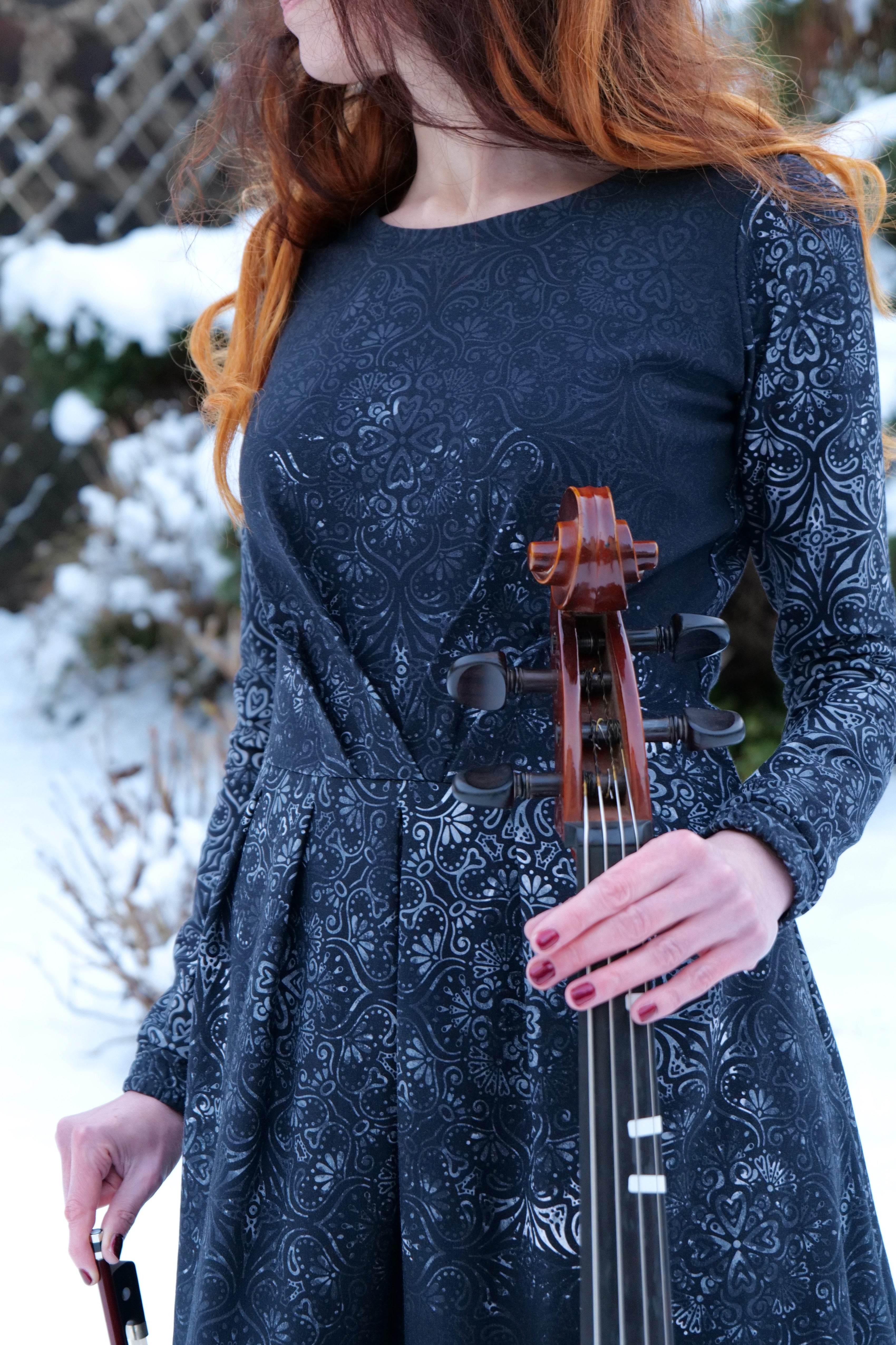 VIONA: FEMININES DAMENKLEID - EBOOK - VIDEOTUTORIAL 34-54 Schnittmuster - Sewando