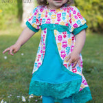 Happy Cute! HannaH - Gr 86-152 - Tunika Schnittmuster - Sewando