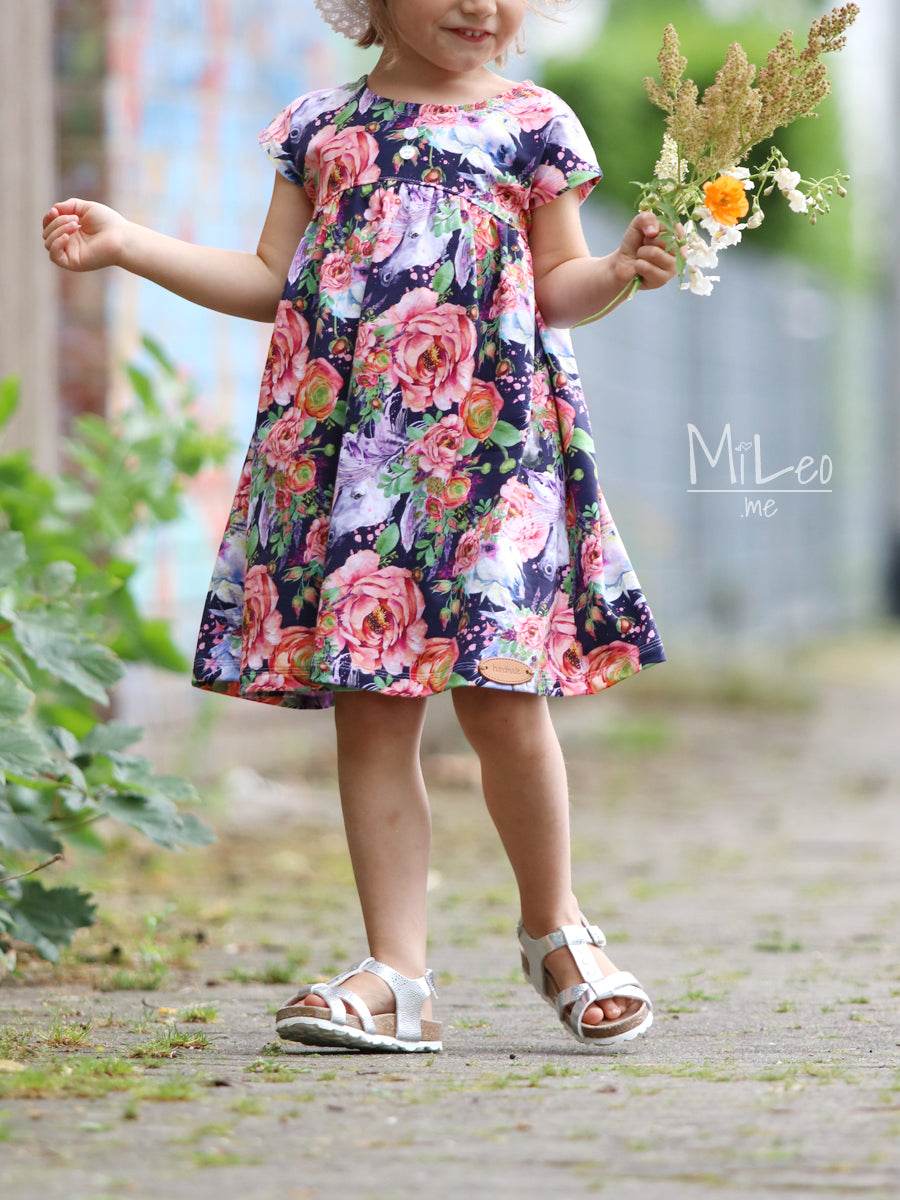 Schnittmuster Crossover Dress - Kleid BEAMER Version - Gr. 56 - 164 - Sewando