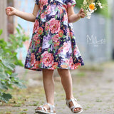 Schnittmuster Crossover Dress - Kleid BEAMER Version - Gr. 56 - 164 - Sewando