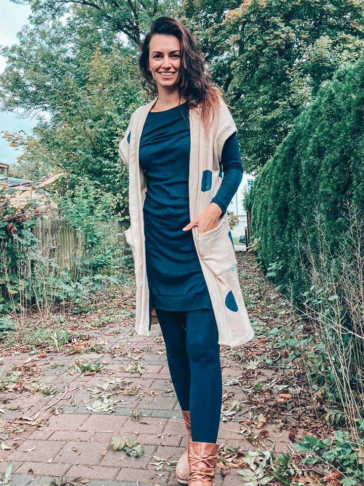 Schnittmuster Weste Cardigan Aske Gr. 32-56 - Sewando