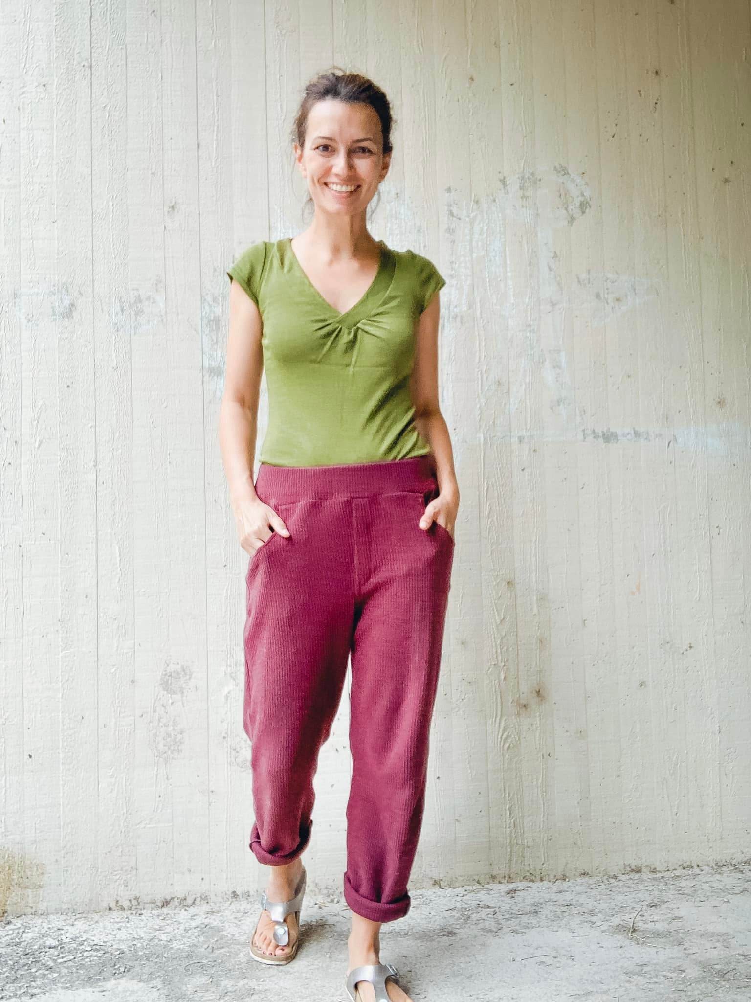 Schnittmuster Damenhose Skat Gr. 32-50 - Sewando