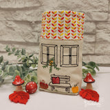 Lichterbeutel Herbst Häuser Haus Garten - Sewando