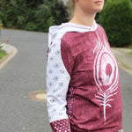 Hoodie(kleid) Leevke Gr. 32-52 inkl. Beamerdatei - Sewando