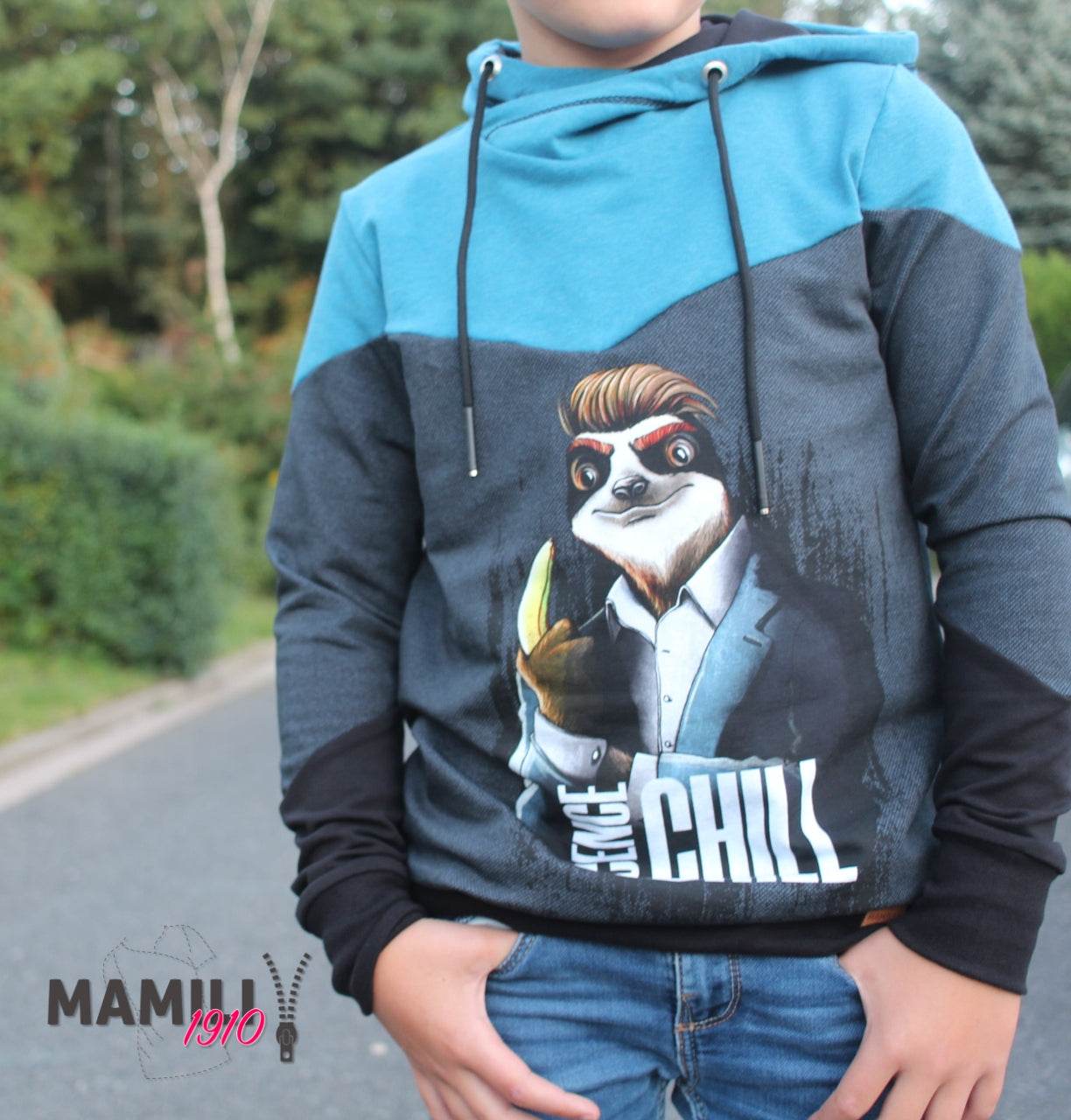 Hoodie Junior Anneke & Annuk Größe 122-158 inkl. Beamerdatei - Sewando