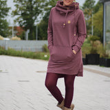 Schnittmuster Longhoodie CORTINA Gr. XS-XXXL : - Sewando