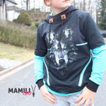 Hoodie Junior Mikael Größe 122-176 inkl. Beamerdatei - Sewando