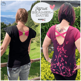 Sommershirt Lady Melönchen Schnittmuster Gr. 32-54 - Sewando