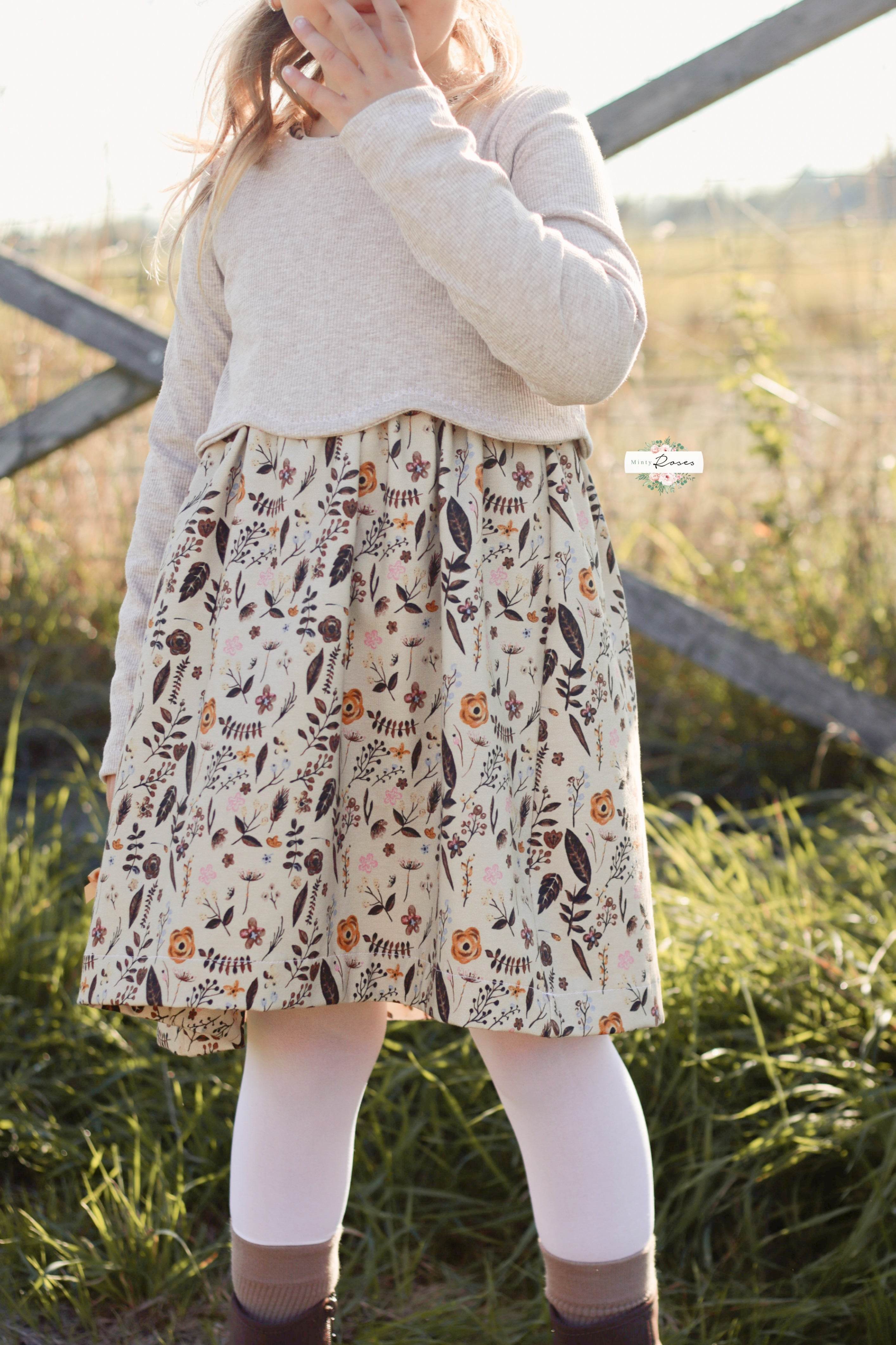 Schnittmuster Curved Crop Top inkl. Unterkleid BEAMER Version -Gr. 86-164 : - Sewando
