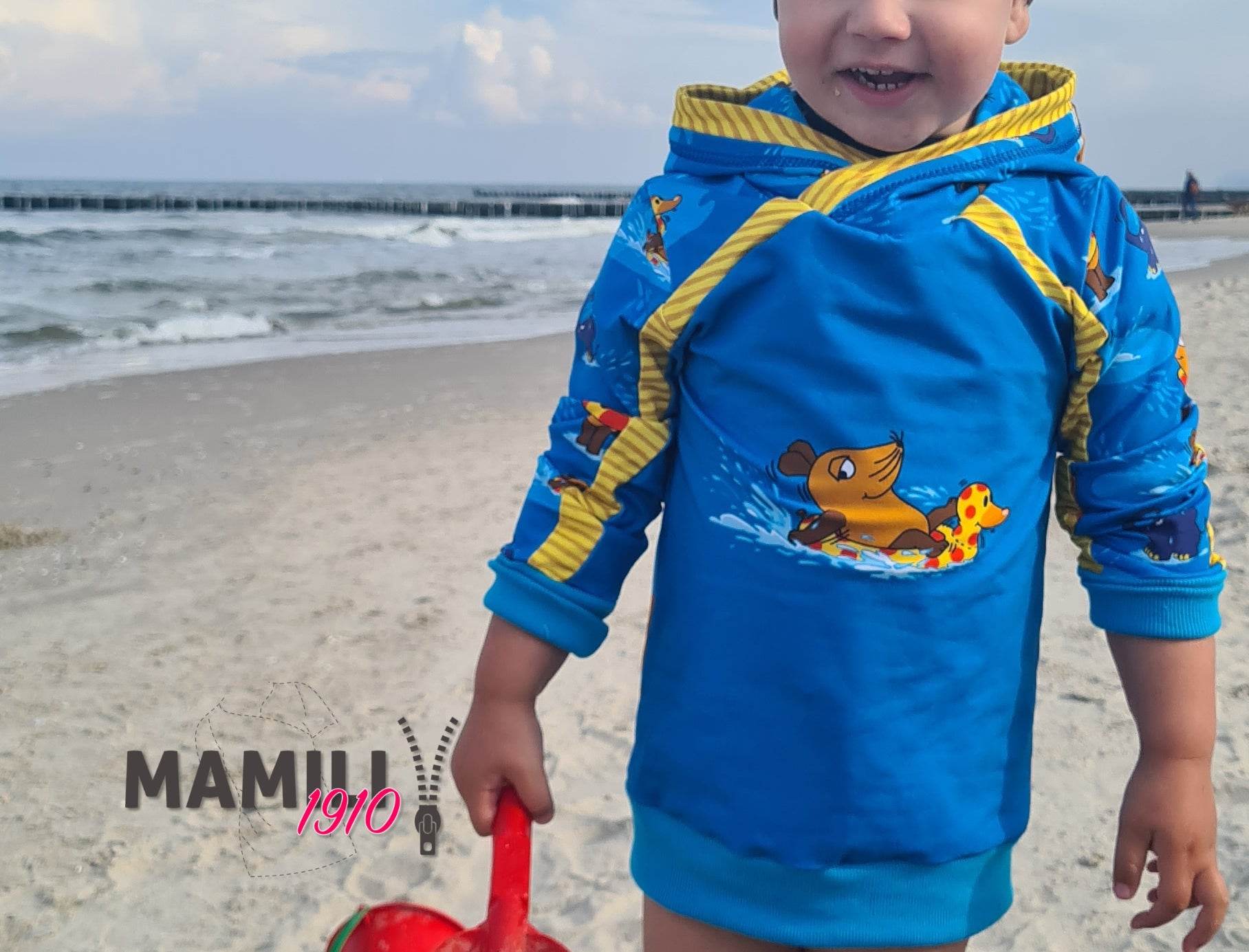 Hoodie Tammo/Tammi Mini Schnittmuster Gr. 80-122 - Sewando