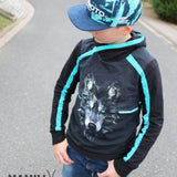 Hoodie Tammo/Tammi Junior Schnittmuster Gr. 122-164 - Sewando