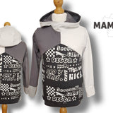 Hoodie Aik Schnittmuster Gr. 80-164: - Sewando