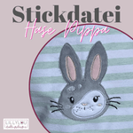 Stickdatei - Hasen Polly & Pippa - Sewando