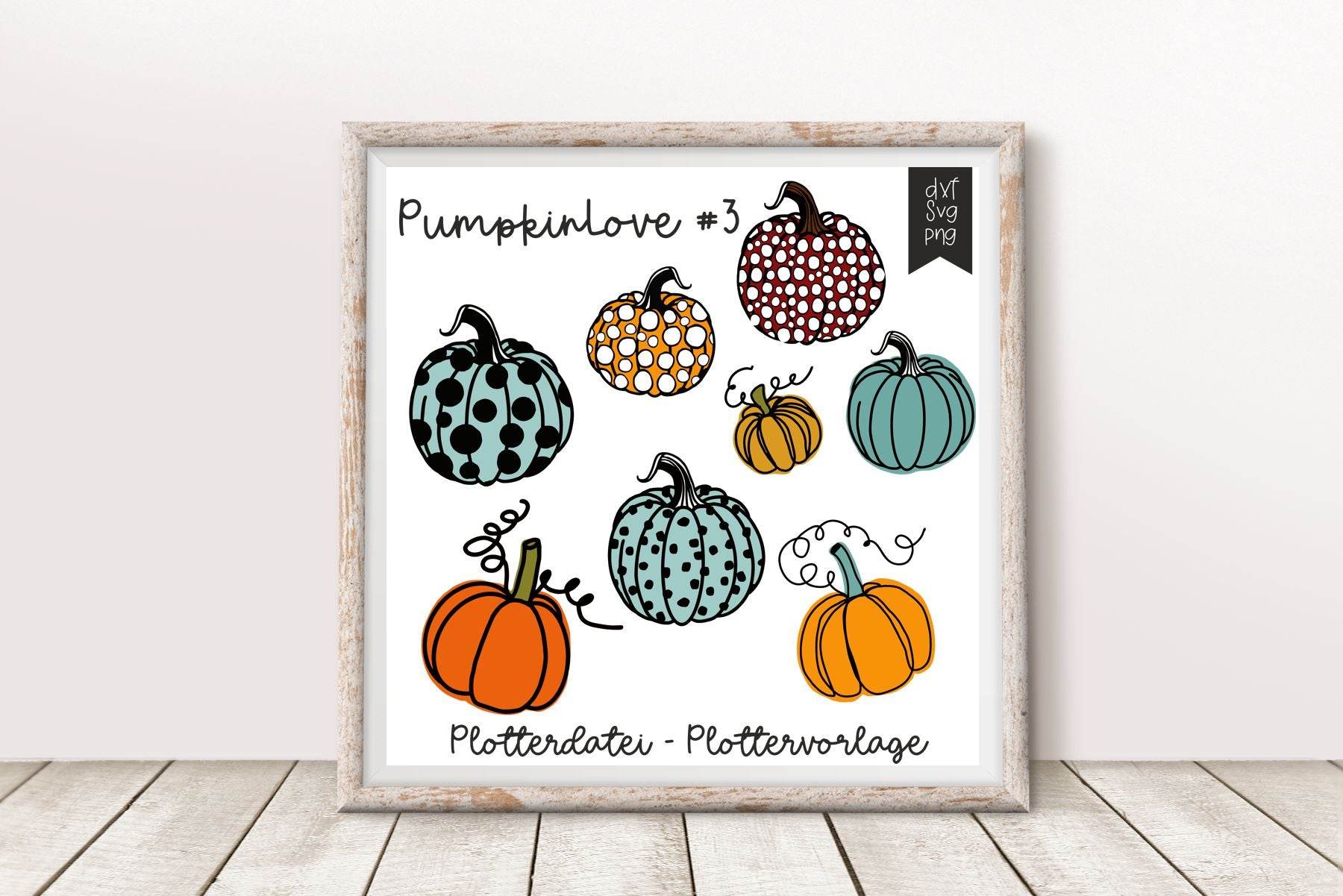 Plotterdatei PumpkinLove #3 - Sewando