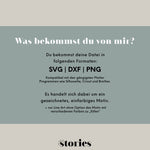 Digitale Plotterdatei – Wunschmotiv individuell & personalisiert | einfarbig - Sewando