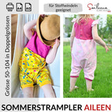 Sommerstrampler Aileen, Schnittmuster Grösse 50-104 - Sewando