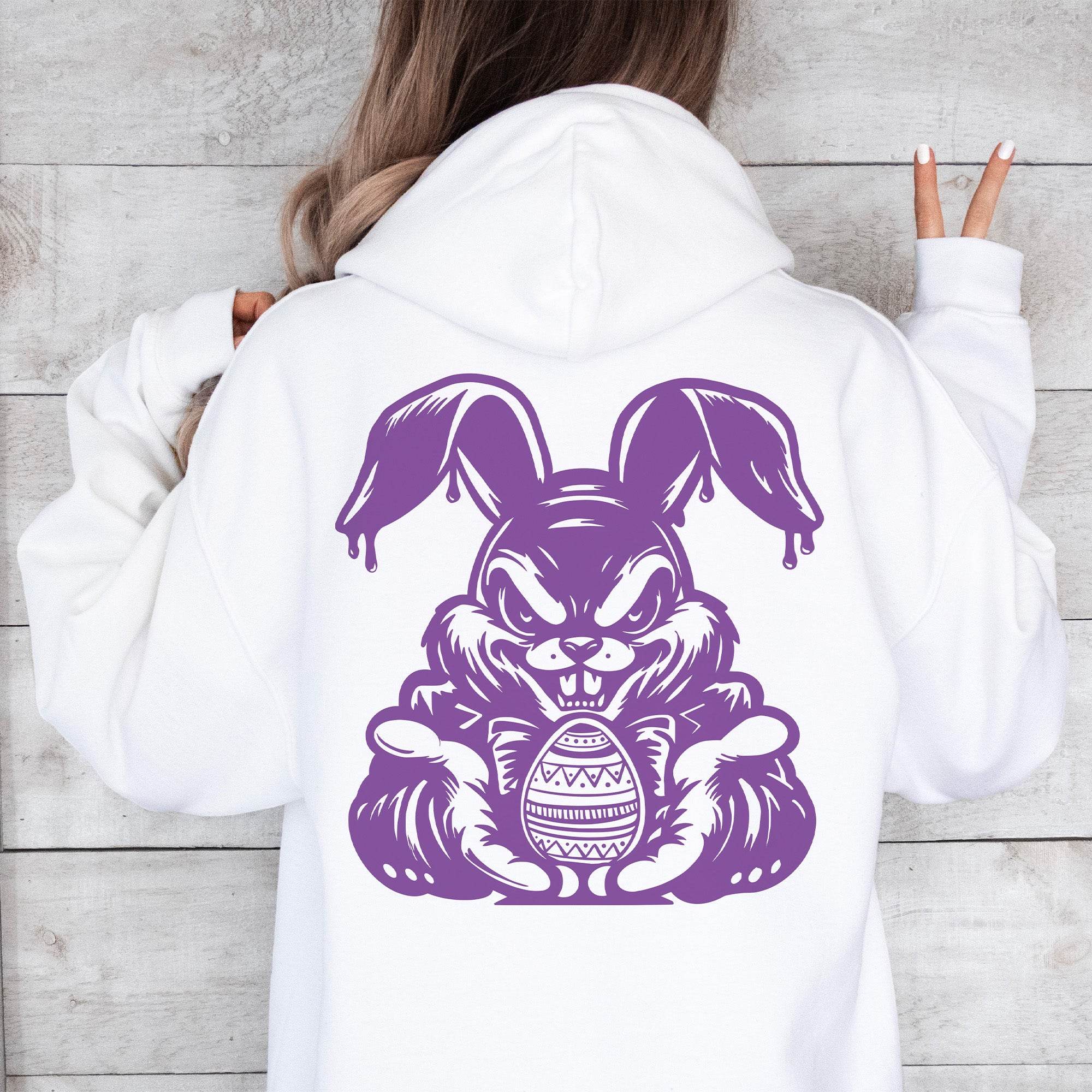 Plotterdatei Creepy Hase - Sewando