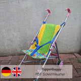 Sitzauflage für den Puppenbuggy - Sewando