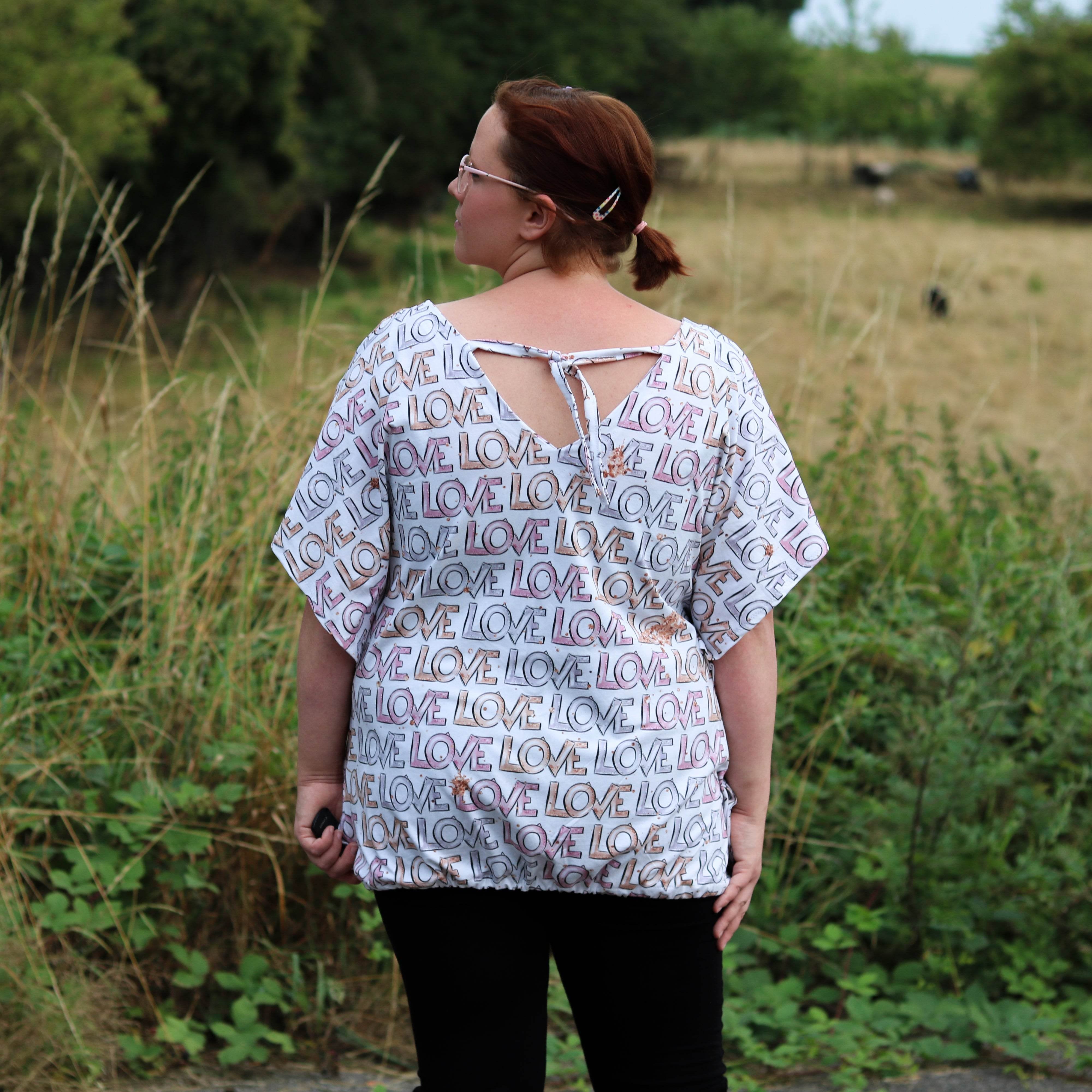 Schnittmuster Lady Cheesecake Onepieceshirt Größe 32-54 - Sewando