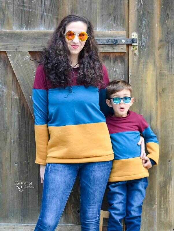 Kinder Sweatpulli #sewbasic Gr. 50-170 - Sewando