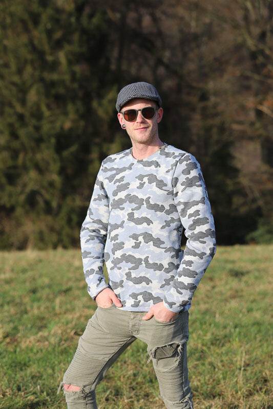 Herren Sweatpulli #sewbasic Gr. 42-70 - Sewando