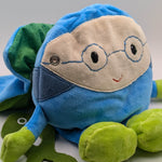Superheld Wendekuscheltier Krempeltierseite Level 3 - Nähanleitung und Schnittmuster - Sewando