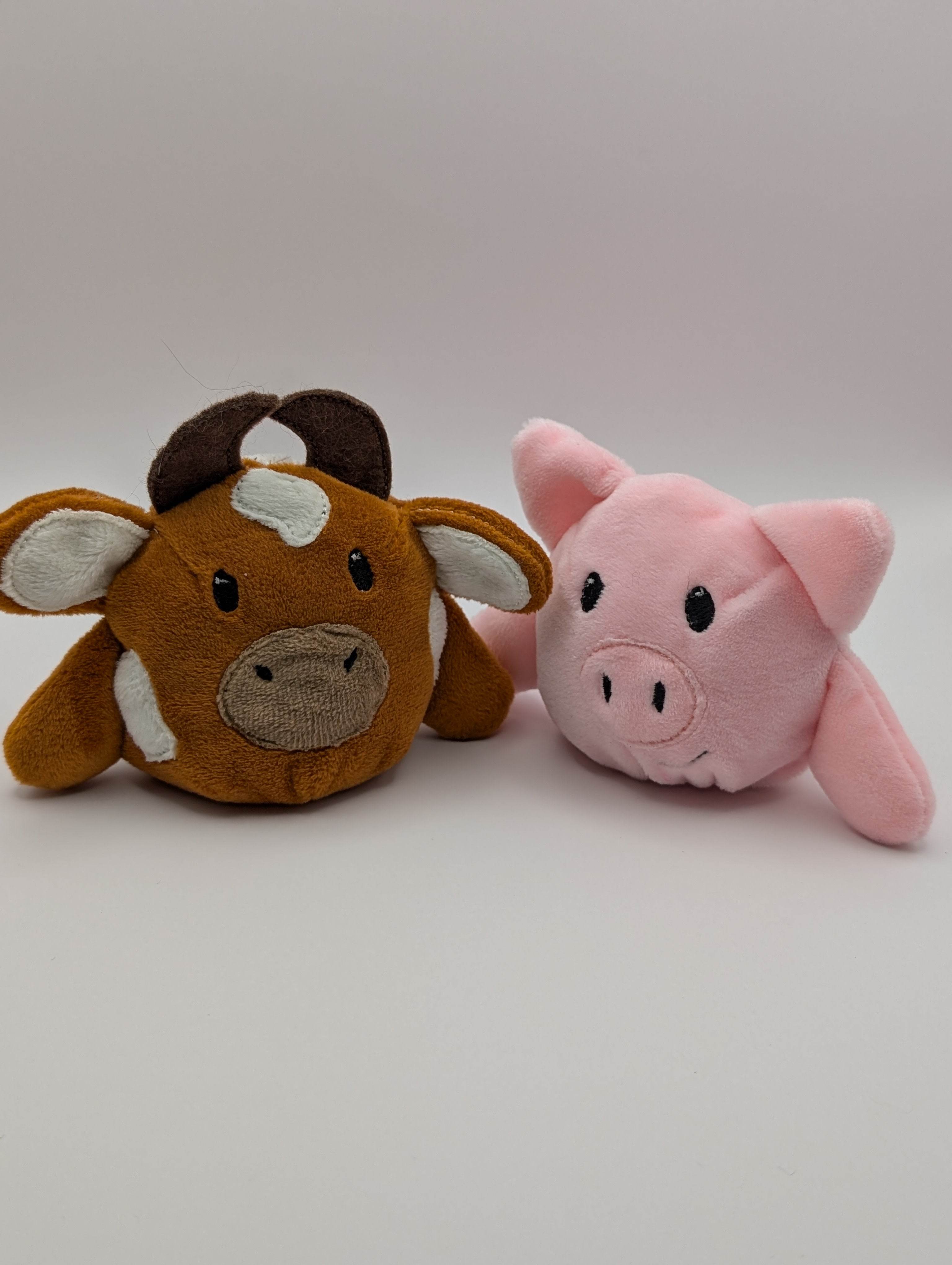 Schwein Fingertier - Nähanleitung und Schnittmuster inklusive Stickdateien - Sewando