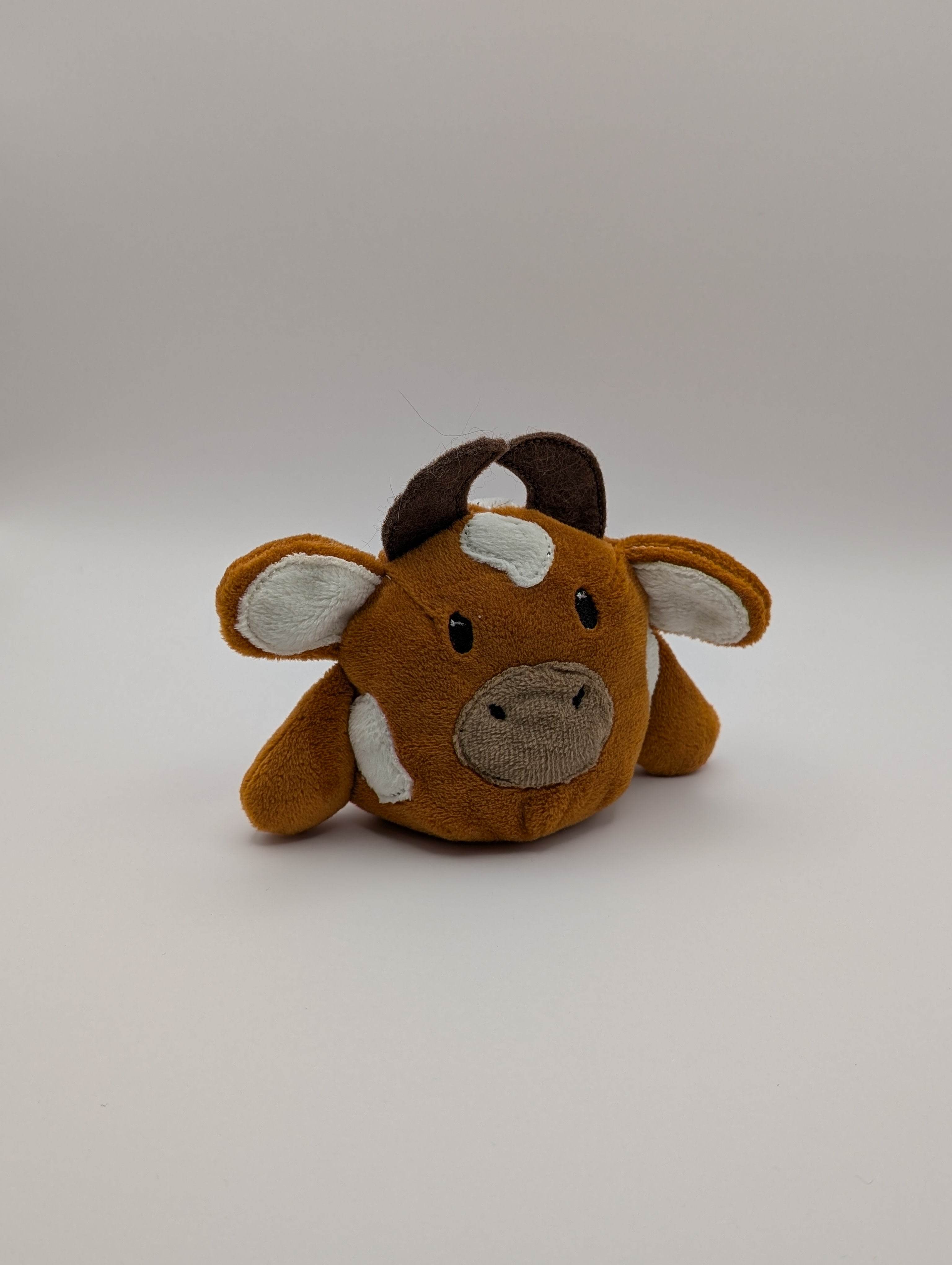 Kuh Fingertier - Nähanleitung und Schnittmuster inklusive Stickdateien - Sewando