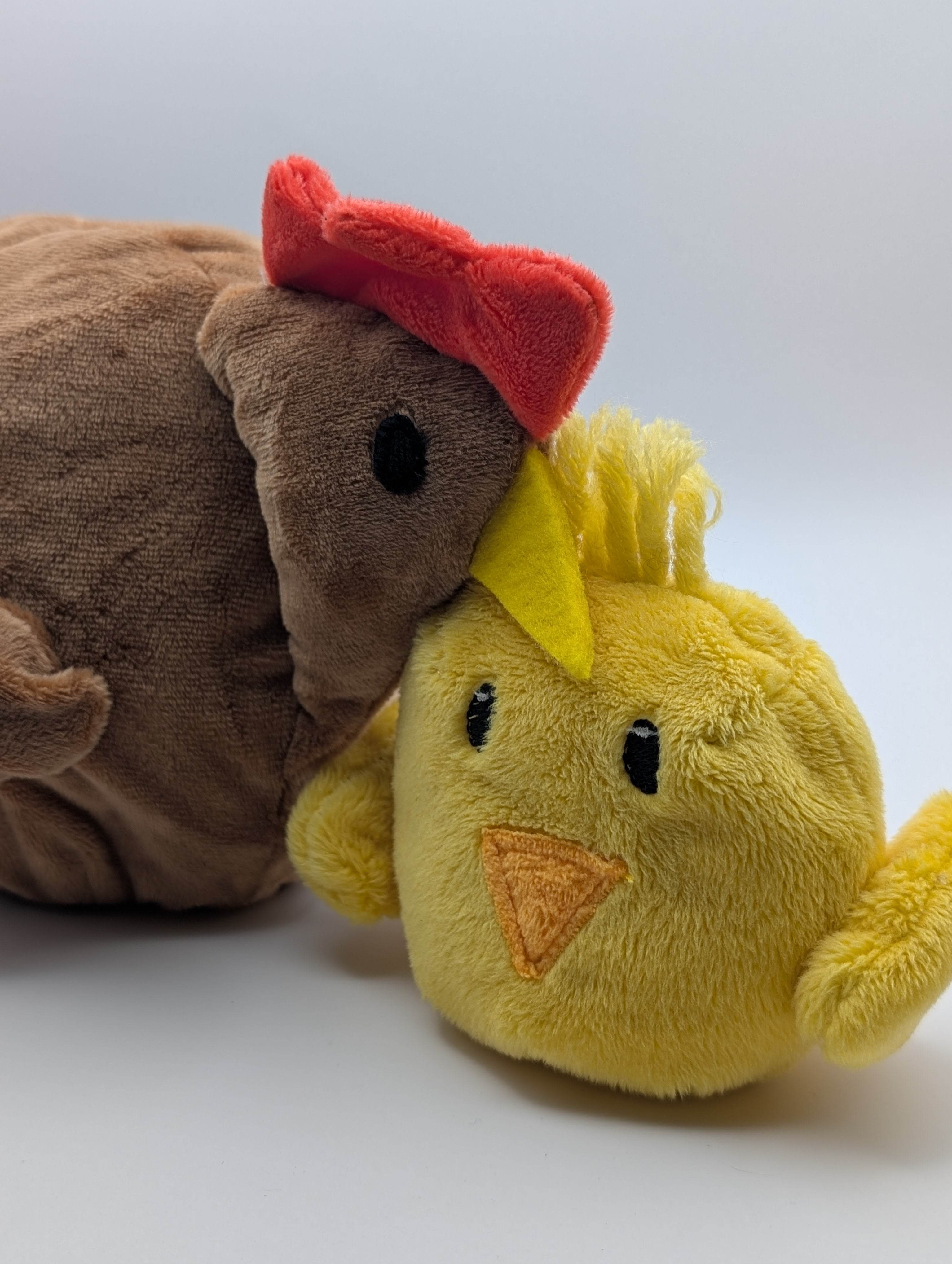 Henne Wendekuscheltier Krempeltier Level 2 - Nähanleitung und Schnittmuster - Sewando