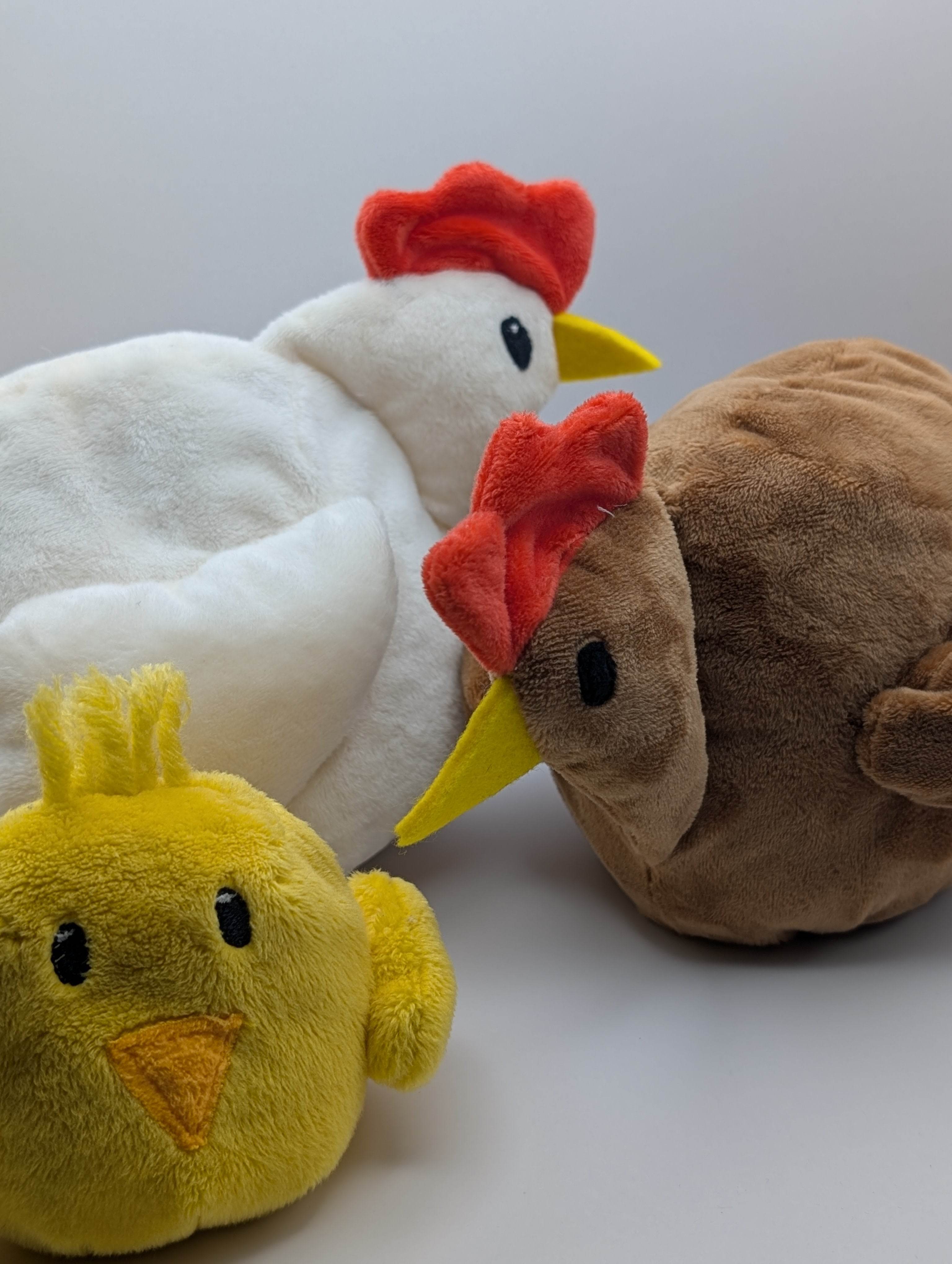 Henne Wendekuscheltier Krempeltier Level 2 - Nähanleitung und Schnittmuster - Sewando