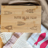 Plotterdatei Butter bei die Fische - Sewando