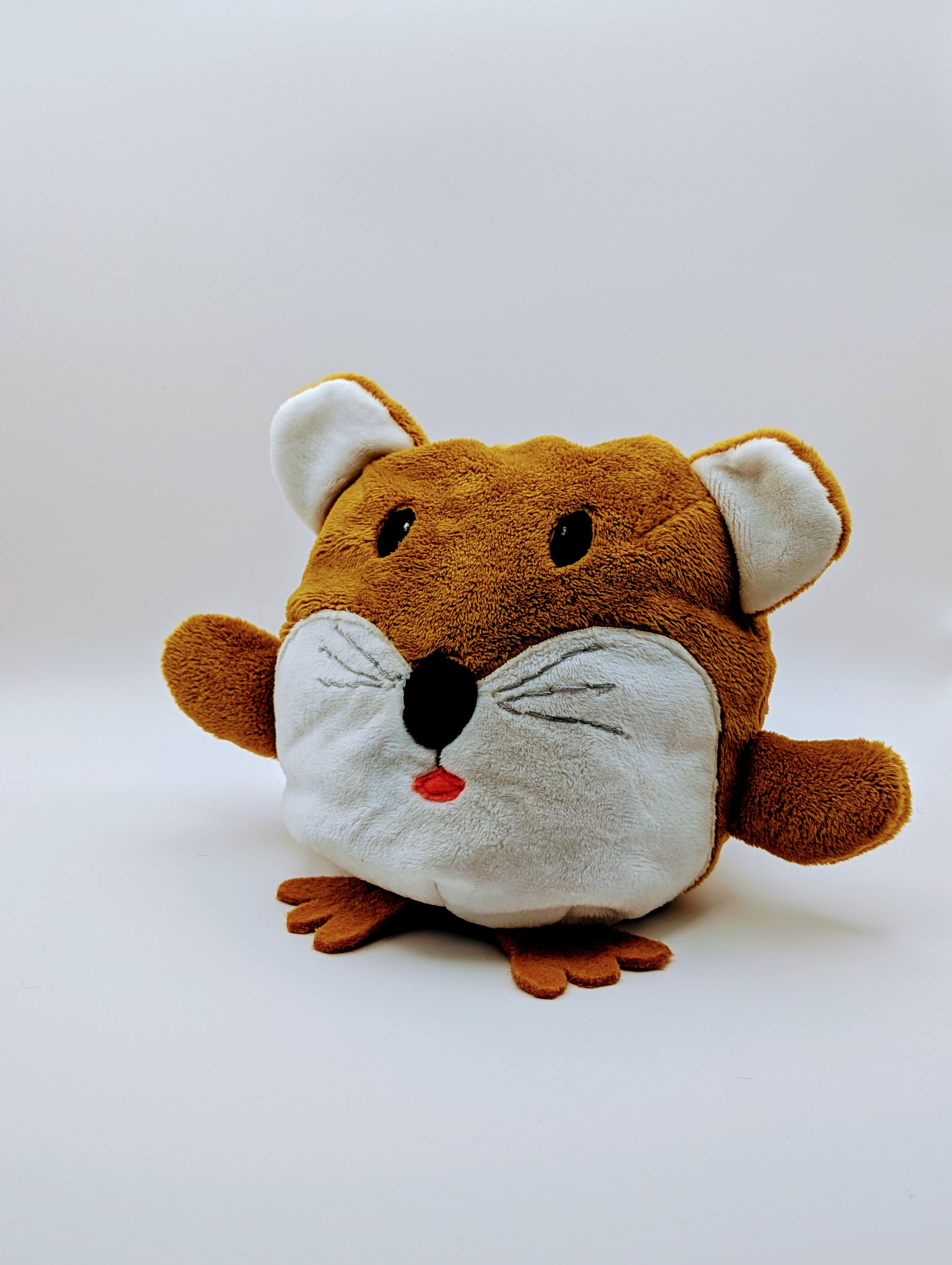 Hamster Wendekuscheltier Krempeltierseite Level 2 - Nähanleitung und Schnittmuster - Sewando