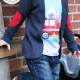 Happy Lysander - Gr 86 - 164 - Shirt mit Fake-Jacke Schnittmuster - Sewando