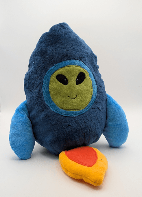 Starterset Wendekuscheltier Rakete Level 2 und Alien Level 3 - Sewando