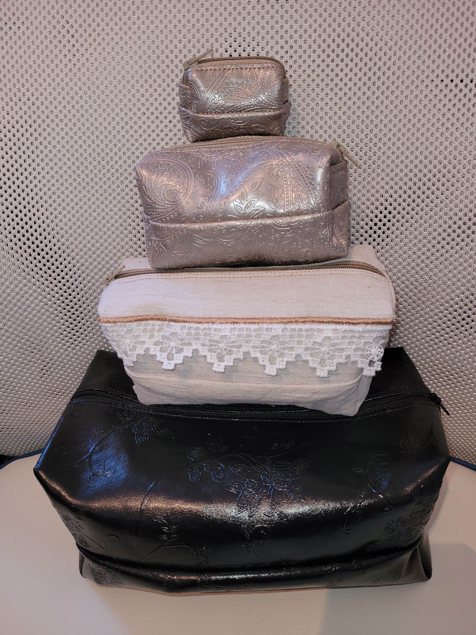 KultiBag Tasche ITH Stickdatei Kulturtasche Komplett in einem Rahmen ab 10x10 in 7 Größen - Sewando