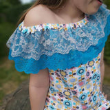 Happy Waves - Gr 74-164 - T-Shirt + Tunika + Maxikleid Schnittmuster - Sewando
