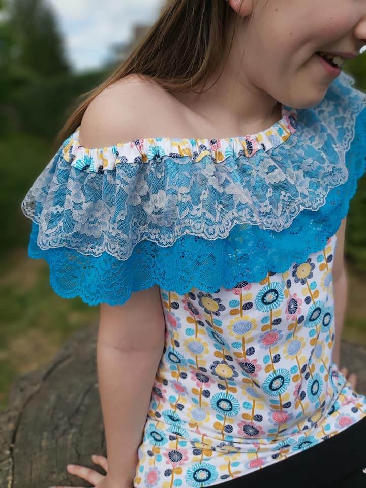 Happy Waves - Gr 74-164 - T-Shirt + Tunika + Maxikleid Schnittmuster - Sewando