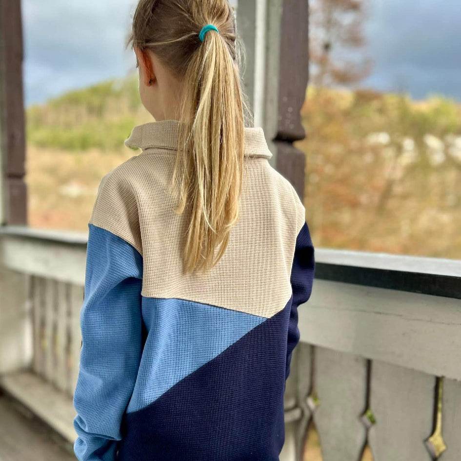 Schnittmuster Mirror Hoodie A0/A4 mit Rand Gr. 80-164 - Sewando